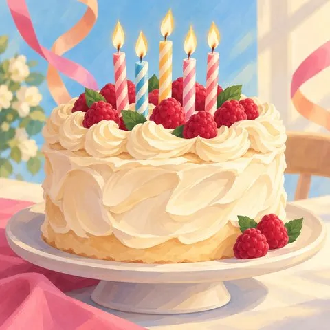 생일 축하 노래 표지 이미지