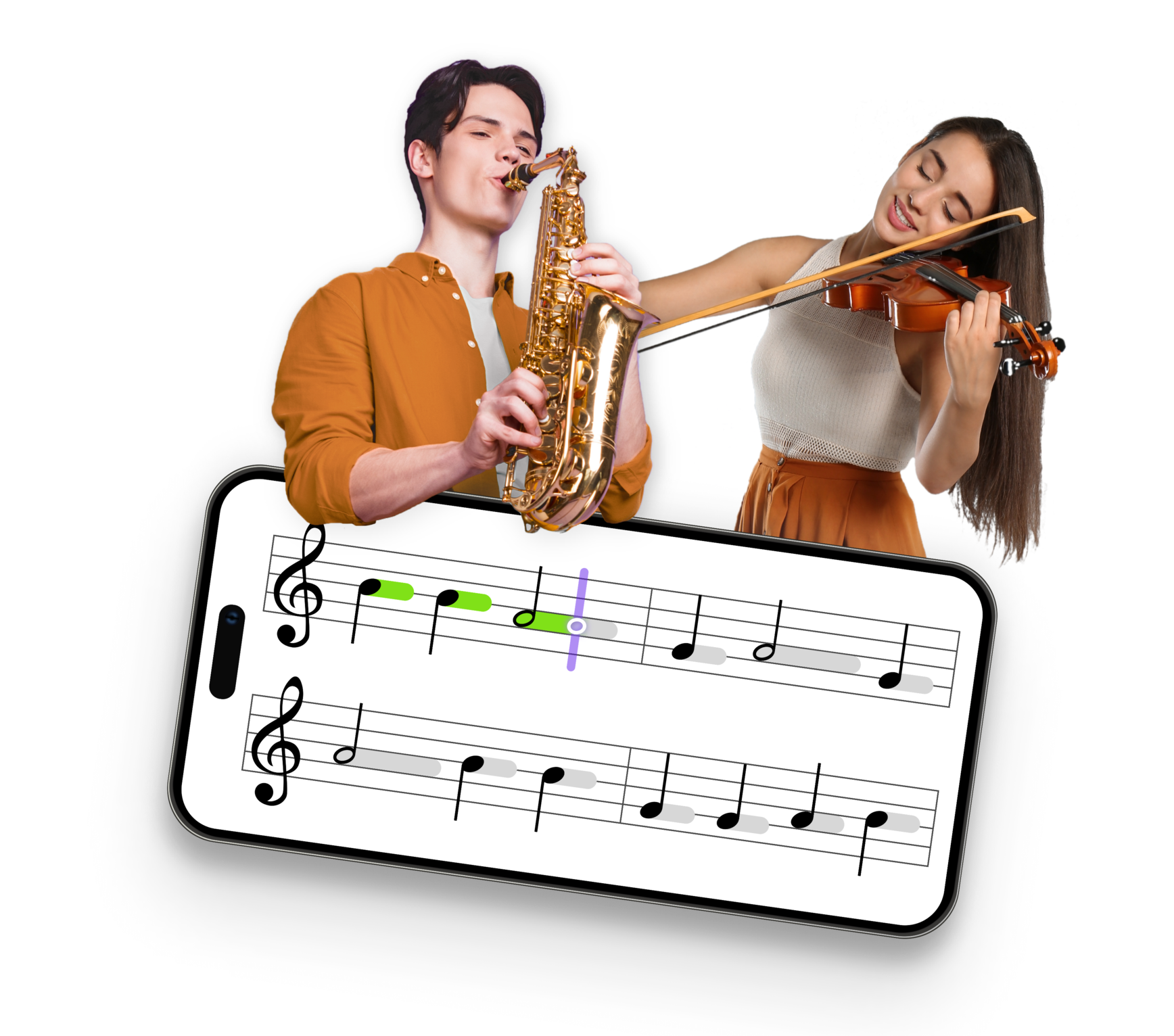 Learn to play a brass or woodwind instrument