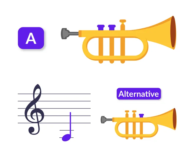 Trumpet in Bb 라3 운지법